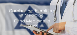 Medicine Against Antisemitism Wristband 3pc Set Charity Fund Medicine In Israel - £5.33 GBP