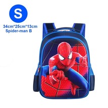 Children spiderman Backpacks Super heroes New School Bag 3D stereo Baby Boys Bac - £35.10 GBP