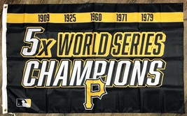 Pittsburgh Pirates World Series Championship Flag 3x5 ft Sports Banner New - £12.71 GBP