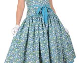 1960s Dress- Blue or Pink- Sold Separately (Large, Blue Floral Print) - $49.99
