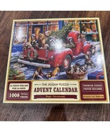 Christmas Puzzle Advent Calendar Dog&#39;S Christmas 1008 Piece Countdown - £10.04 GBP