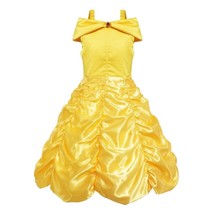   Dress for Girl Kids  Ball Gown Child Cosplay Bella Beauty and The Beast Costum - £43.39 GBP
