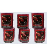 Lot of (6) Luminessence Apple Cinnamon Pillar Candles, Great Scent!  7 o... - $26.61