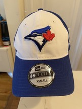 Toronto Blue Jays MLB Baseball New Era 49Forty Size X Small Fitted Blue Hat Cap - £9.49 GBP