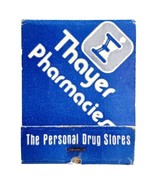 Thayer Pharmacies Vintage Matchbook Garb Drug Store Matches Struck E19D - $19.99