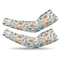 Mondxflaur Flowers Cooling Arm Sleeves Cover UV Sun Protection for Men W... - £11.94 GBP