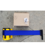 Tensabarrier Yellow  w/ a Blue Belt Barrier - $54.28 CAD