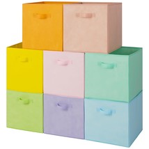 Cube Storage Bins, 13 Inch Cube Storage Organizer, Collapsible Cube Storage Orga - £59.14 GBP