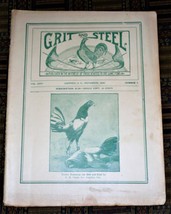 XRARE: November 1922 Grit and Steel Magazine - cock fighting game fowls - £59.81 GBP