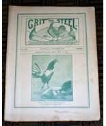XRARE: November 1922 Grit and Steel Magazine - cock fighting game fowls - £60.09 GBP