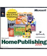 Microsoft Home Publishing 2000 Software (4 cd Set) - $11.62 CAD