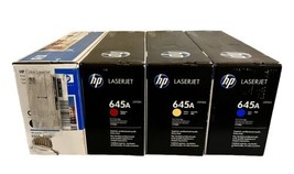 HP 645A SET C9730A, C9731A, C9732A, C9733A Original HP Toner Cartridge!!!! - £367.33 GBP