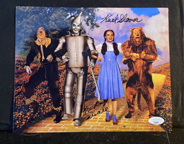 Karl Slover Mickey Carroll Autographed 8x10 Photo WIZARD OF OZ MUNCHKIN ... - $18.49