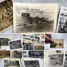 WW2 German Military 125 Photo Lot Soldiers Marching Shenanigans Rubble T... - £236.51 GBP