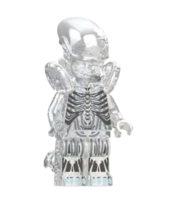 WESIGIFT Movie Aliens Transparent Xenomorph PG 1759 Minifigure Block Toys - $4.00