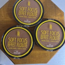 Lot Of 3 Black Radiance Soft Focus Finishing Powder 9202 Creamy Bronze Finish - $18.70