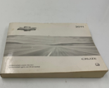 2011 Chevrolet Cruze Owners Manual Handbook OEM H04B08060 - $17.32