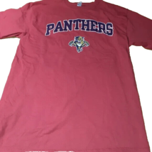 Nhl Florida Panthers Men M Red Tee New - $14.47