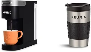 Keurig K- Slim Single Serve K-Cup Pod Coffee Maker, Multistream Technology, Blac - £156.98 GBP