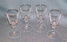 Princess House ESPRIT Cordial Crystal Blown Glasses- Set of 4 - $22.95