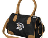 Pittsburgh Penguins NHL Bowler Purse Satchel Bag  Deluxe Handbag by Charm14 - $68.31