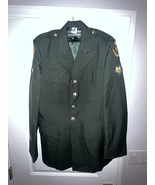 Vintage Army Specialist Dress Uniform Jacket Green Vietnam Era 2nd Caval... - $30.00