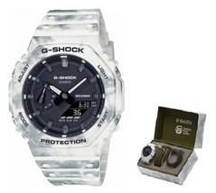 Casio G-SHOCK Mod. Oak - Alpine Camo Serie Special Edt. Snow Camouflage + Extra - $224.20