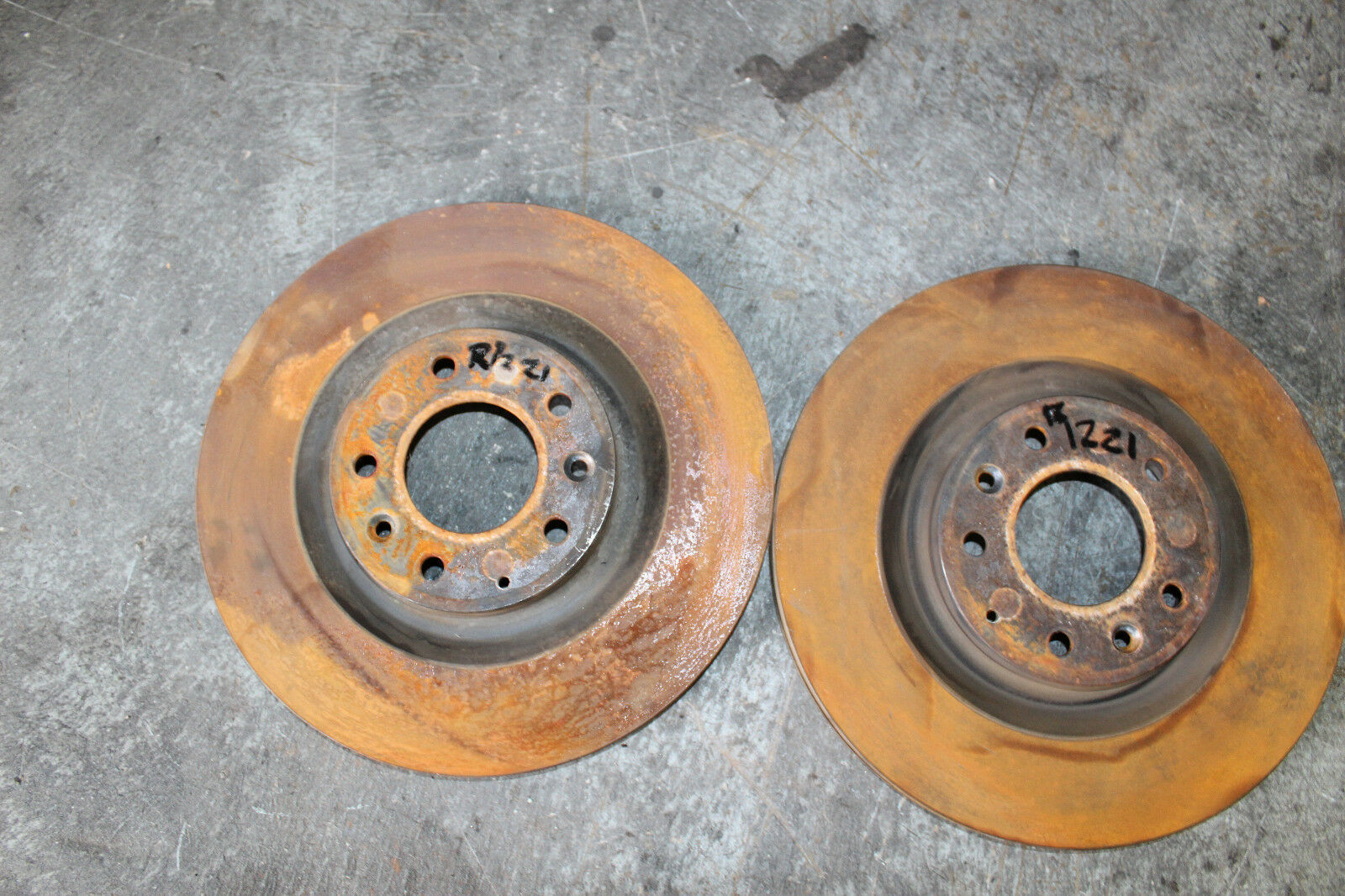 2007-2009 NISSAN 350Z FRONT DISC BRAKE ROTORS PAIR  R1221 - $68.79