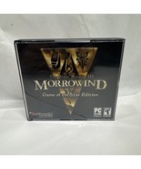 The Elder Scrolls 3 III Morrowind Game of the Year PC 4 Discs Bethesda S... - £14.79 GBP