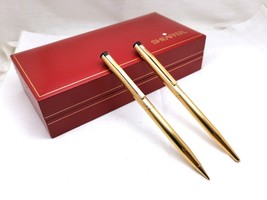 Sheaffer TRZ Modelo 70 Boligrafo Y Pencil 23k Gold Filled - £101.03 GBP