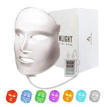 Led Facial Skin Care Mask Moonlight Pro 7 Color Treatment Photon Mask - £109.43 GBP