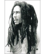 Bob Marley Black &amp; White Flag - 5x3 Ft - £15.66 GBP