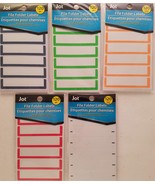 FILE FOLDER LABELS COLOR CODED Self Adhesive - £2.73 GBP