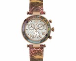 Guess Collection Women&#39;s Chronograph Watch with Pink Snakeskin Pattern S... - £207.79 GBP