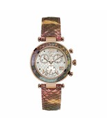 Guess Collection Women&#39;s Chronograph Watch with Pink Snakeskin Pattern S... - £203.57 GBP