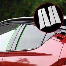 ,My Good Car 4Pcs Stainless Steel Car Window Column Protection Cover Windows Tri - £97.74 GBP