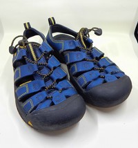 Keen Newport H2 Blue Navy Waterproof Slip-On Sandals Kid Youth Size 3 - £36.67 GBP