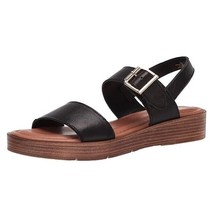 Bella Vita Womens 8.5 W Black Leather Buckle Tay Sandals NIB XV4 - $447.73 MXN