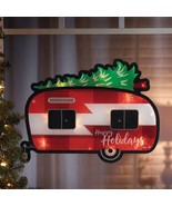 Holiday Time Christmas Shimmer Camper Light Up Outdoor Decoration, 15.5&quot; - $363.64 MXN
