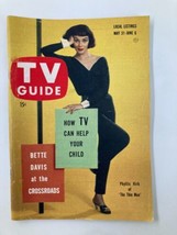 TV Guide Magazine May 31 1958 Phyllis Kirk  north california edition no label - £11.35 GBP