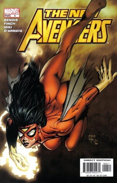 New Avengers 04-A (2005 1st Series) - $7.92