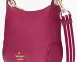 NWB Kate Spade Rosie Crossbody Purple Leather WKR00630 Raspberry Gift Ba... - £112.62 GBP