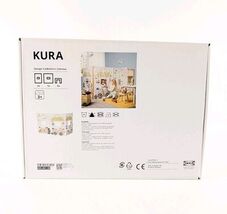 Ikea KURA Kids Bunk Bed Curtain Market Stall Play Store Pattern New 205.... - €51,00 EUR