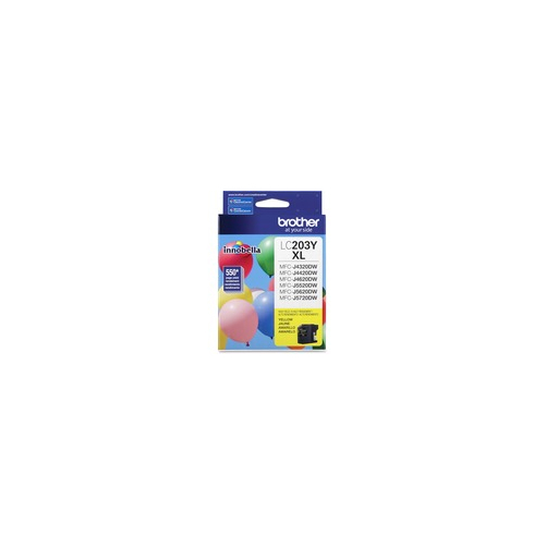 Brother LC203Y INNOBELLA HIGH YIELD (XL SERIES) YELLOW INK CARTRIDGE - $41.76