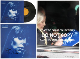 Joni Mitchell Signed Blue Album COA Exact Proof Autographed Vinyl Record Rare - £2,374.07 GBP