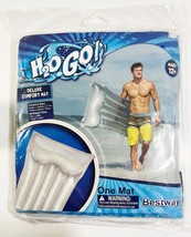 H2O GO: Deluxe Comfort Mat (Gray) Inflatable Float 64.6&quot; x 24.8&quot; x 7.1&quot; NEW - $332.72 MXN