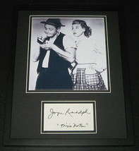 Joyce Randolph Signed Framed 11x14 Photo Display JSA Honeymooners - £51.31 GBP