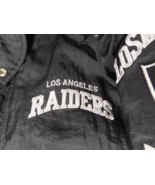 90s LOS ANGELES Raiders Sz M Starter Jacket Puffer Quilt Lined Las Vegas... - £233.58 GBP