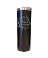 Believe in the Magic of Christmas Black 20oz Skinny Tumbler LA5166 - $19.99