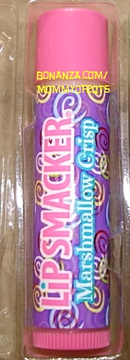 Lip Smacker Marshmallow Crisp Lip Gloss Lip Balm Chap Stick Makeup Care Tube - $3.75